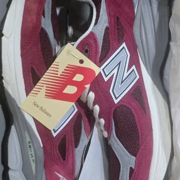 [BUNJANG] New Balance 990v3 Made in USA Scarlet Marblehead / [새상품]270뉴발란스 990v3 메이드 인 USA 스칼렛 마블헤드