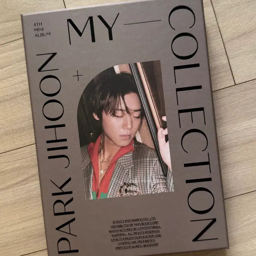 [BUNJANG] Park Ji Hoon 4th Mini Album MY COLLECTION / 박지훈 4집 미니앨범 MY COLLECTION