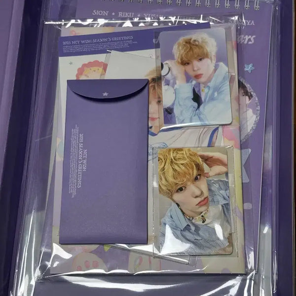 [BUNJANG] NCT WISH 2025 Season's Greetings + Yushi Photopack Bundle Set / 엔시티위시 2025 시즌그리팅+유우시 포토팩, 특전포카 2세트