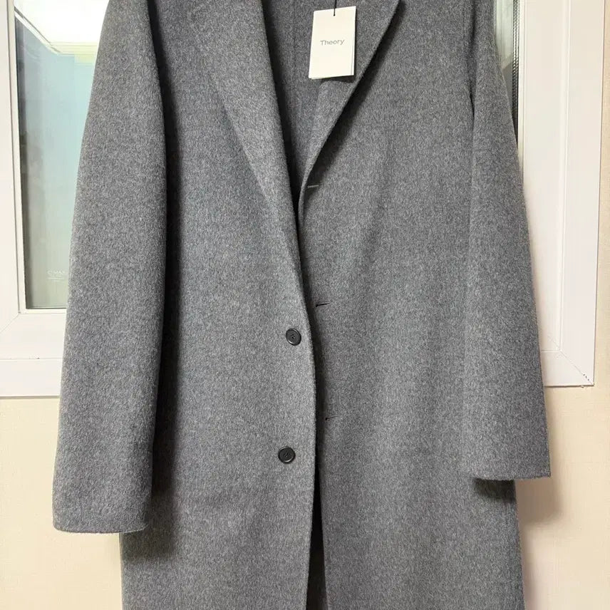 [BUNJANG] Theory New Divide Wool Cashmere Coat L / (새상품) Theory 코트 L