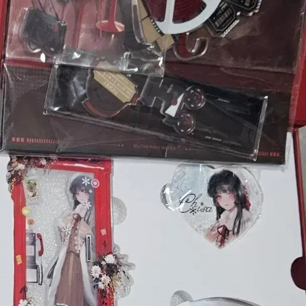 [BUNJANG] Myeongjo Chisa Themed Box Acrylic Bundle / 명조 치사 영화관 + 테마 박스 아크릴 일괄