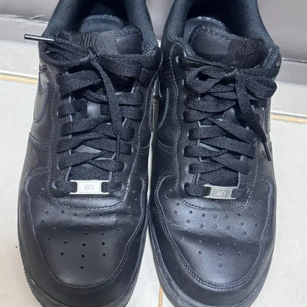 [BUNJANG] Nike Air Force 1 All Black 270 / 나이키 에어포스1 올블랙 270