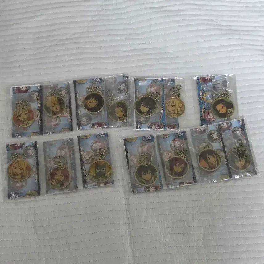 [BUNJANG] Fairy Tail Metal Charm & Keychain Bundle / 페어리테일 메탈챰, 메탈 키링 일괄 판매합니다.