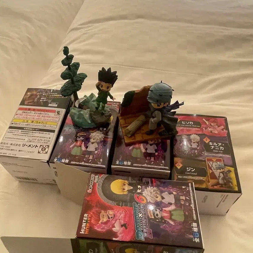 [BUNJANG] Hunter x Hunter Gon & Killua Desktop Figure Set / 헌터헌터 데스크탑 곤,진