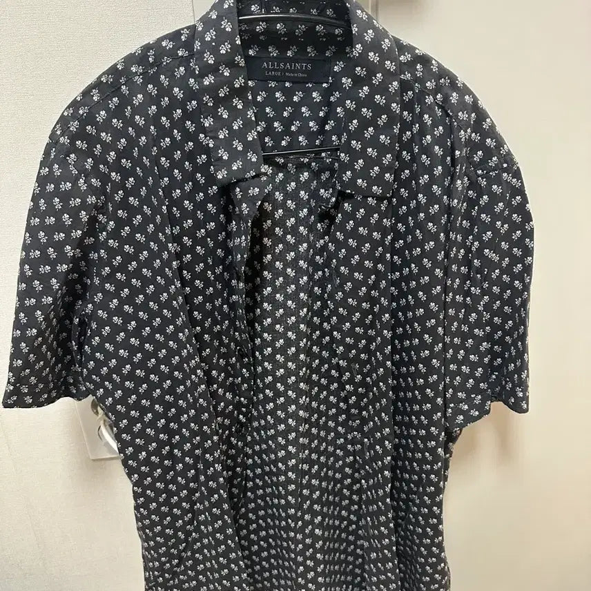 [BUNJANG] All Saints Hawaiian Shirt (Size 100-105) / 올세인츠 하와이안 셔츠 100-105 사이즈 거의 새상품