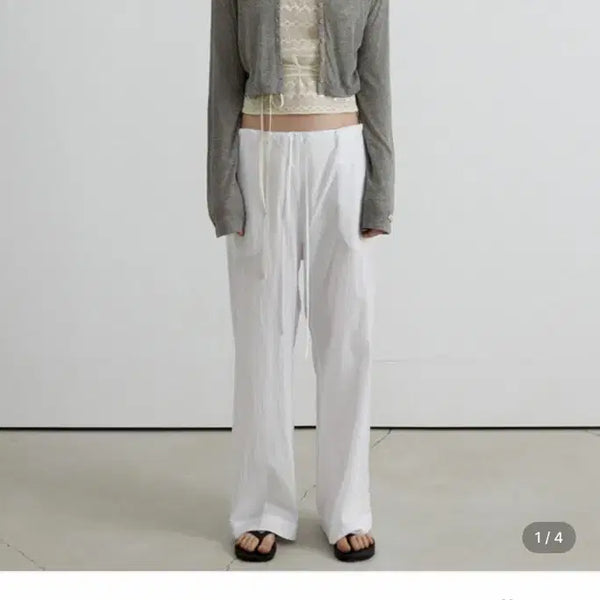 [BUNJANG] Overdue Flare Soft Mini Cardigan Mélange Grey / 오버듀플레어 소프트 미니 가디건 멜란지그레이
