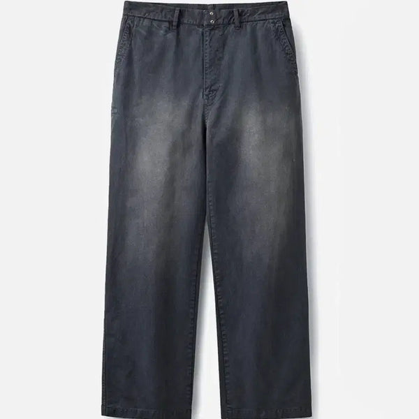 [BUNJANG] Kamia Dyed French Work Chino Pants Vintage Navy / [XL] 카미아 DYED FRENCH WORK CHINO PANTS VINTAGE NAVY