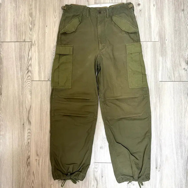 [BUNJANG] nanamica Cargo Pants Olive / 나나미카 카고팬츠 올리브 30