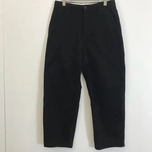 [BUNJANG] Uniqlo U Wide Fit Chino Pants Black Size 79 / 유니클로U 와이드핏 치노팬츠 블랙 [79]