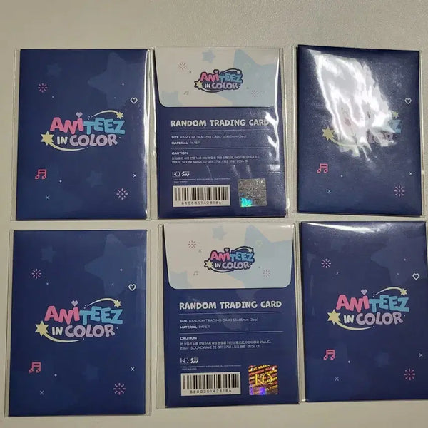 [BUNJANG] Ateez Aniteez In Color Photocard Bundle Set (Sealed) / 에이티즈 ateez 애니티즈 트레카 미개봉 랜덤 포카 일괄