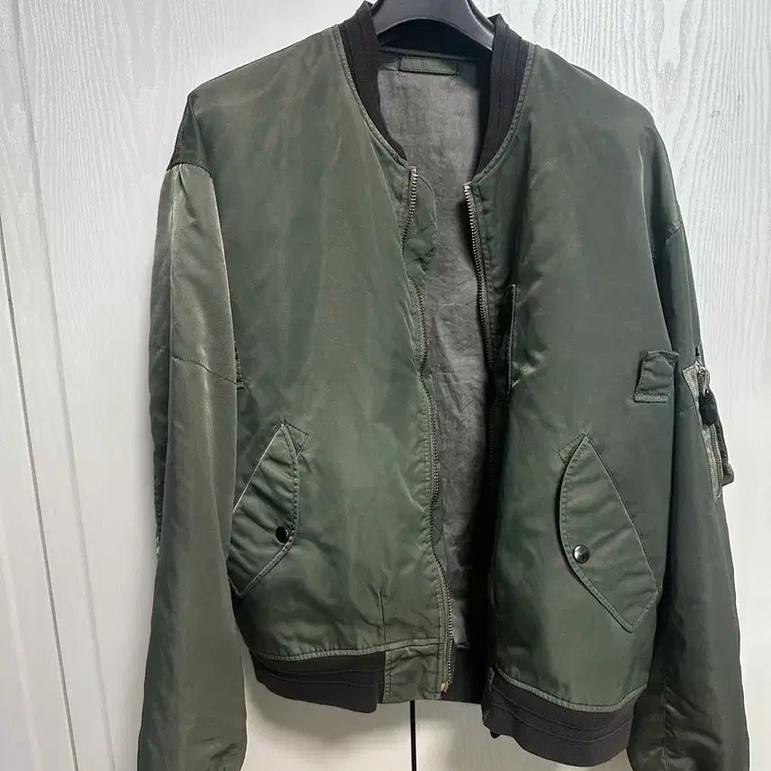 [BUNJANG] Politeru MA-1 Flight Jacket / (3) 폴리테루 MA-1