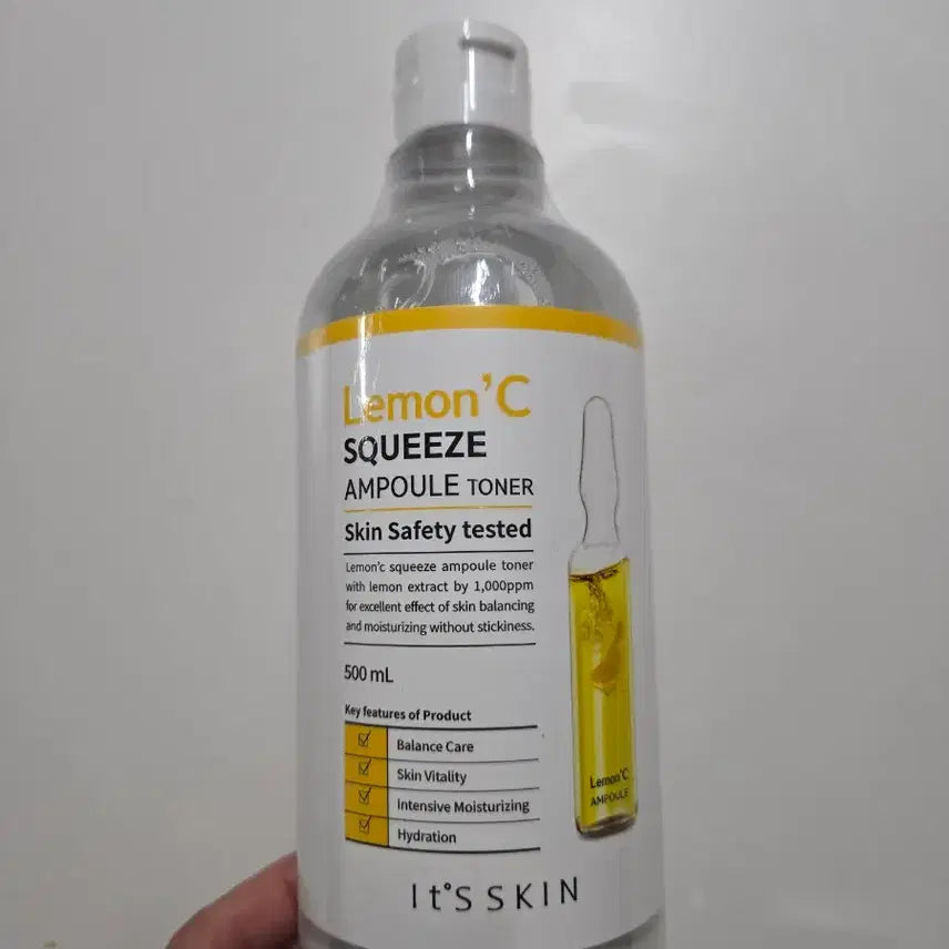 [BUNJANG] Lemon C Ampoule Toner 500ml / 레몬C앰플 토너 500ml