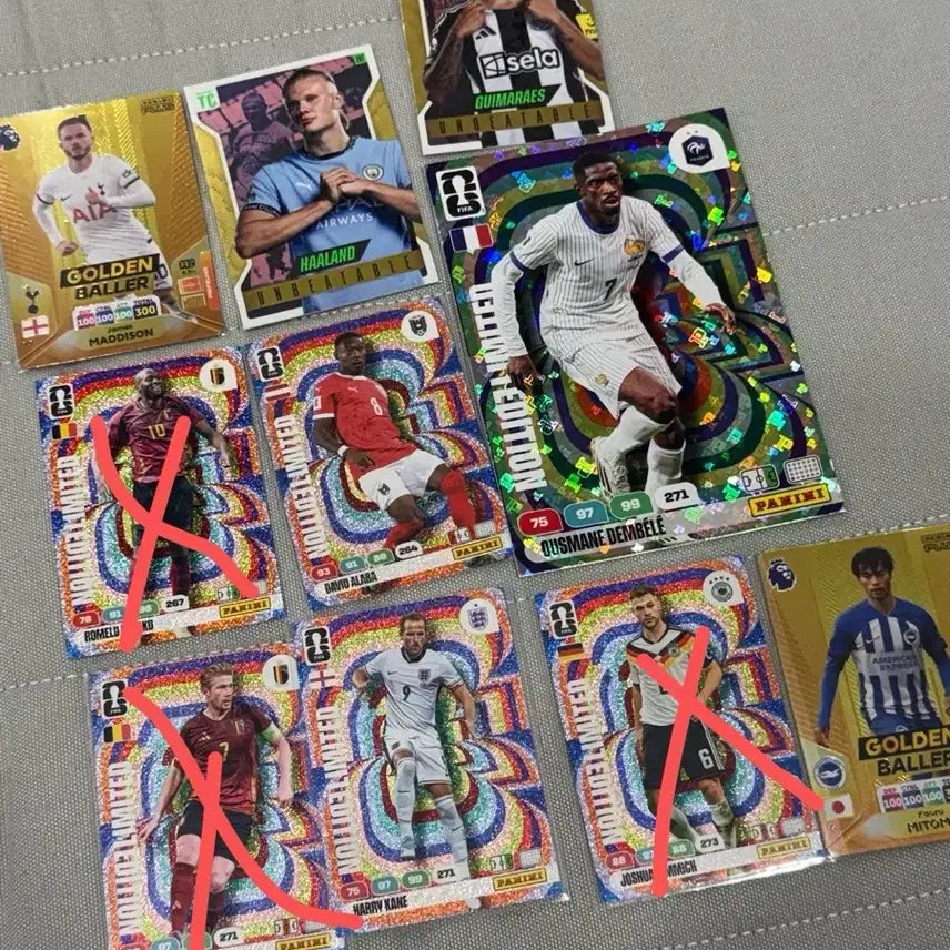 [BUNJANG] Assorted Soccer Trading Cards / 축구카드 판매