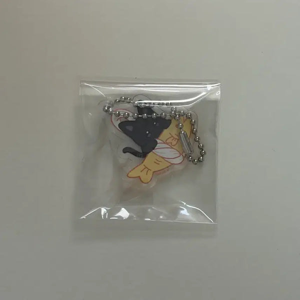 [BUNJANG] ATEEZ Aniteez Wooyoung Protection Charm Keychain / 에이티즈 애니티즈 우요냥 액막이키링