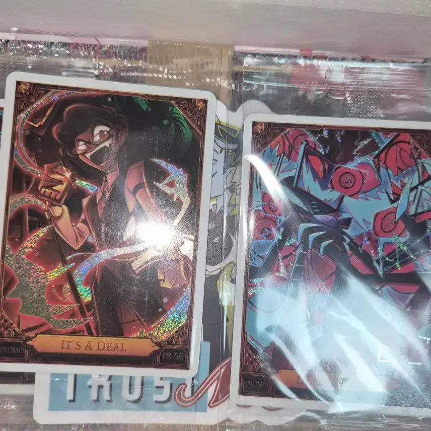 [BUNJANG] Hazbin Hotel Human Al & Demon Doc Promo Card Bundle Set / 일괄가) 해즈빈호텔 휴먼알&데몬복 프로모 카드