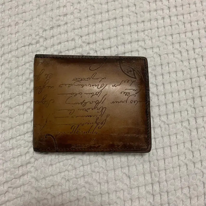 [BUNJANG] Berluti Scritto Leather Bifold Wallet / 벨루티 반지갑