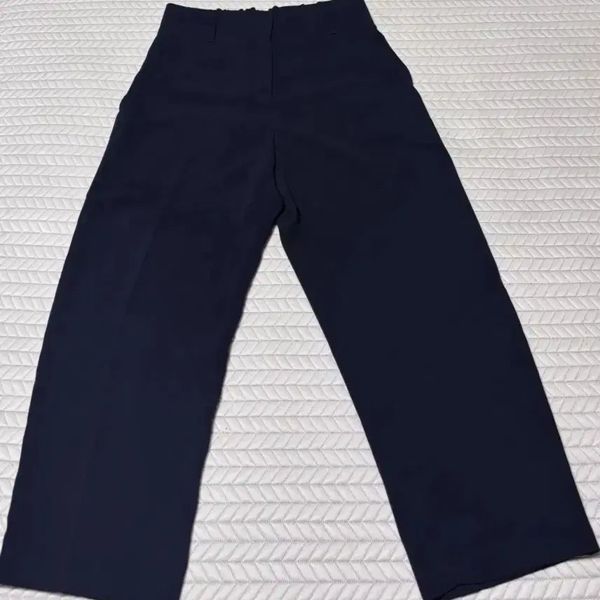 [BUNJANG] Tastus Navy Wide Slacks / 썸머 네이비 슬랙스 새상품