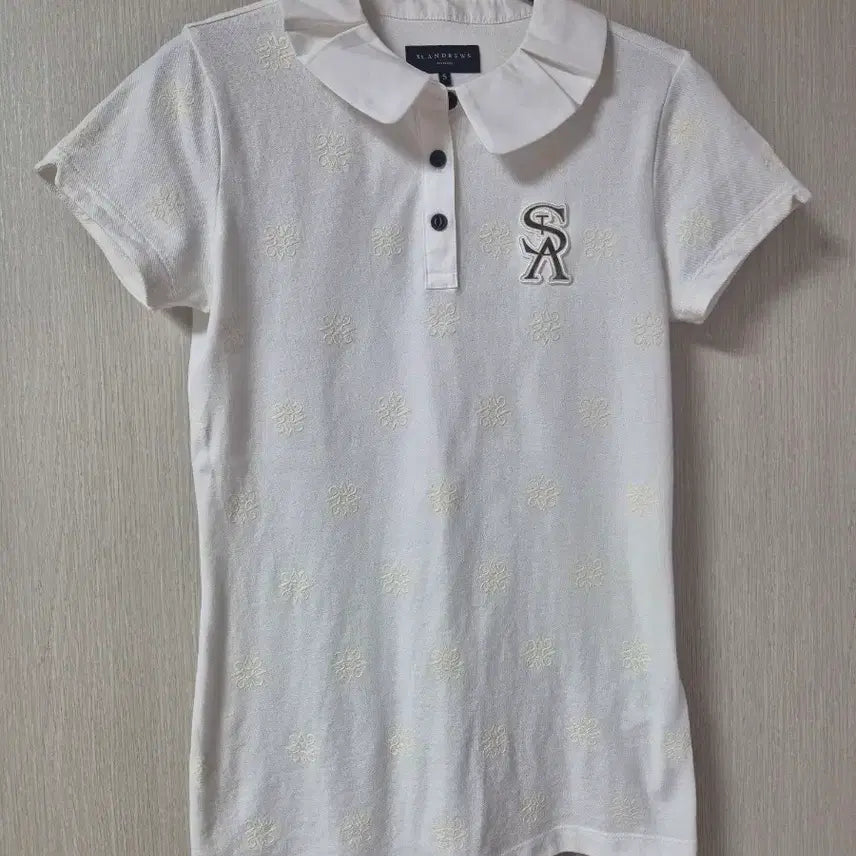 [BUNJANG] St. Andrews Women's Golf Polo T-Shirt Size S / (정품) 세인트앤드류스 St. Andrews 카라 티셔츠 여성골프 S