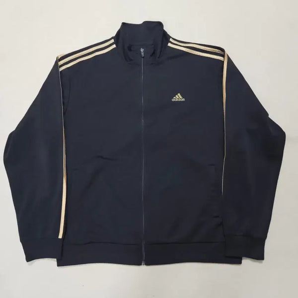 [BUNJANG] Adidas Firebird Track Top Jersey Black/Gold XL / 아디다스 파이어버드 트랙탑 검골 져지 급처