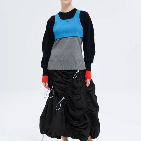 [BUNJANG] OMMO Balloon Skirt Black / OMMO 벌룬 스커트