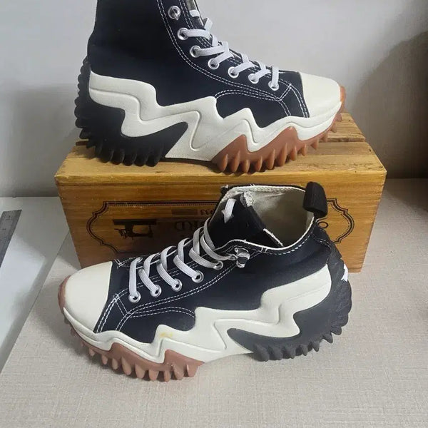 [BUNJANG] Converse Run Star Hike High Top Black US 5 / 컨버스 런스타 하이크 하이 블랙 240