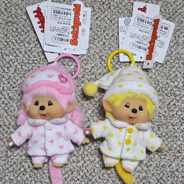 [BUNJANG] Monchhichi Pajama Sleepwear Bundle Set / [일괄] 홍콩 파자마 잠옷 몬치치 세트 판매