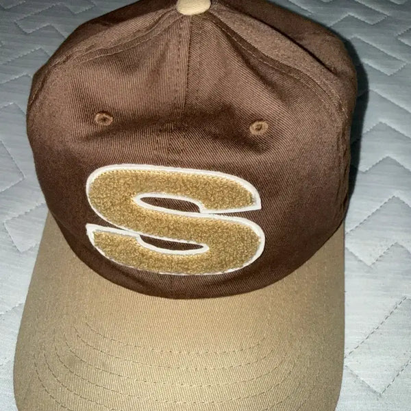 [BUNJANG] Stussy Chenille S Low Pro Cap Brown / 스투시 셔닐 S 로우 프로 캡 브라운