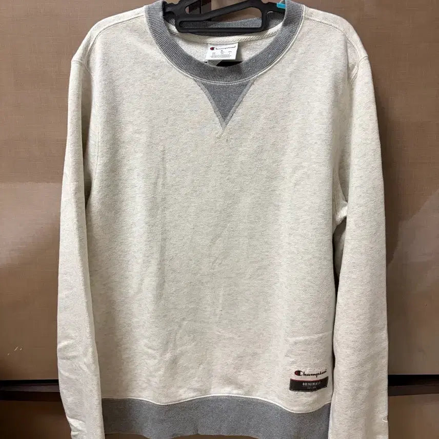 [BUNJANG] Champion Original Oatmeal Sweatshirt / 챔피온 오리지널 오트밀 맨투맨 스웻셔츠