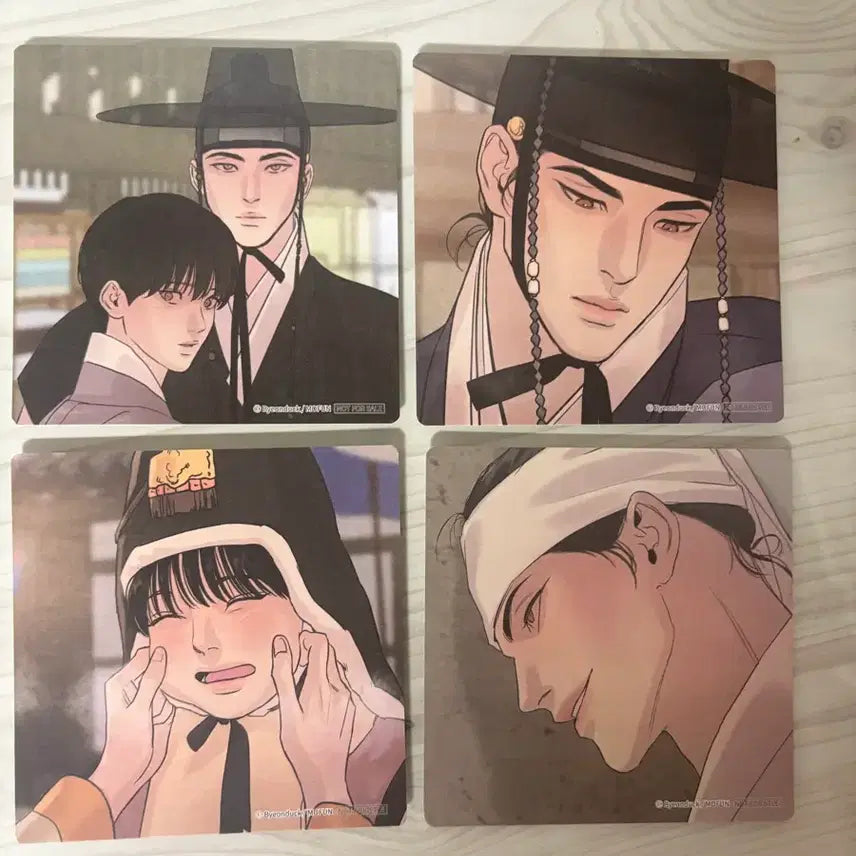 [BUNJANG] Nightfall Coaster Bundle Set / 야화첩 코스터 일괄판매