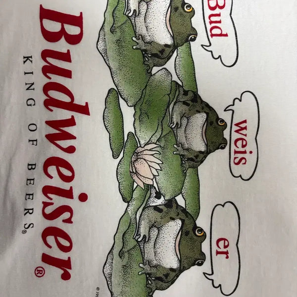 [BUNJANG] Vintage 90s Budweiser T-Shirt Large / 90s 빈티지 버드와이저 티셔츠 올스포츠 라지 L