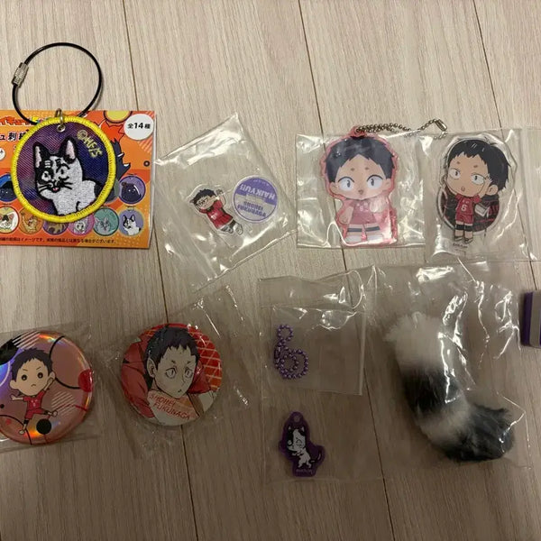 [BUNJANG] Haikyuu!! Shohei Fukunaga Bundle Set (8 items) / 하이큐 후쿠나가 쇼헤이 굿즈 8종 일괄