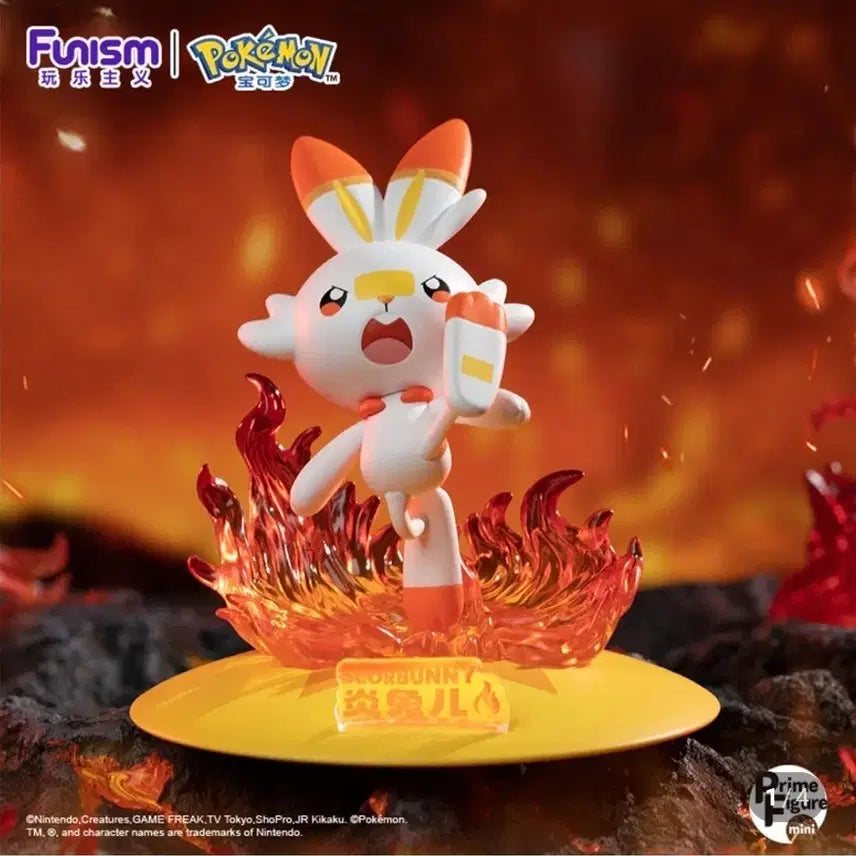 [BUNJANG] FUNISM Pokemon Scorbunny Figure / FUNISM 포켓몬 염버니 피규어 포켓몬스터