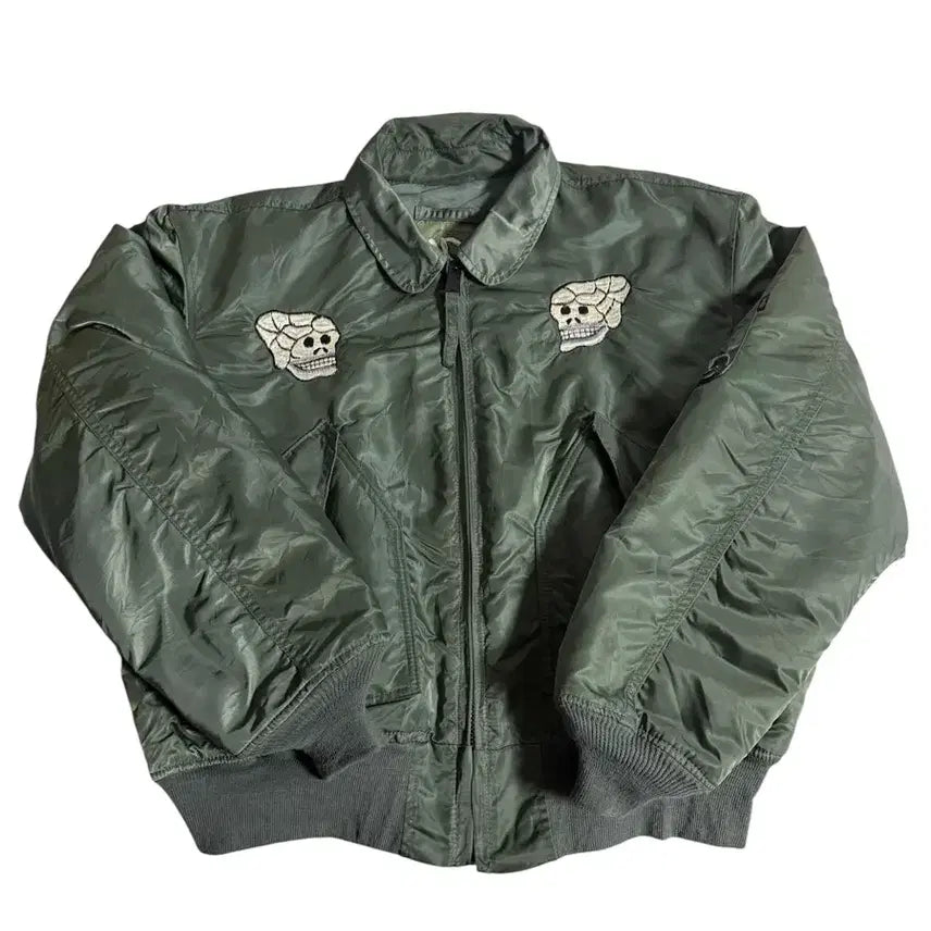[BUNJANG] 90s Alpha Industries CWU-45/P Flight Jacket Souvenir XL / 90s 알파 CWU-45/P 플라이트 재킷 수베니어
