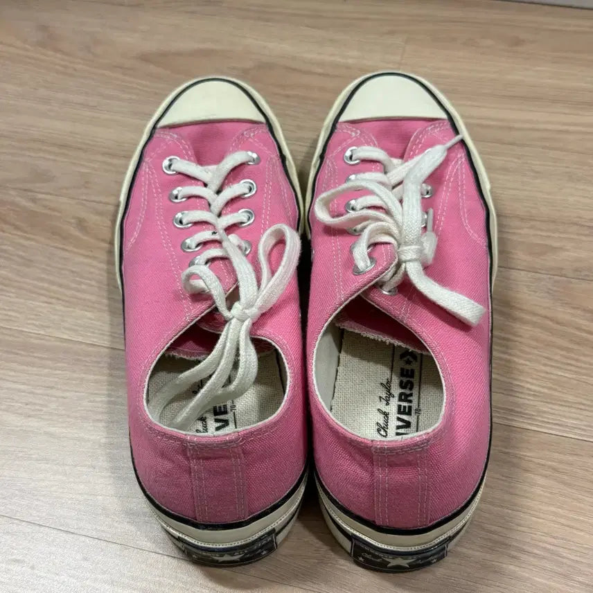 [BUNJANG] Converse Chuck 70 Low Vintage Canvas Pink (172681C) / 컨버스 척70 로우 빈티지 캔버스 핑크 250 (172681C)
