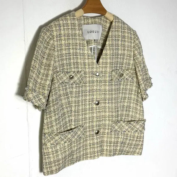 [BUNJANG] Loewe Half-Sleeve Jacket / 루에브르 자켓