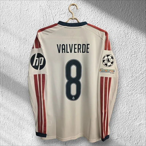 [BUNJANG] Real Madrid 2026-27 Home Long-Sleeve Valverde Jersey (L) / 레알마드리드 26-27 홈 긴팔 발베르데 국내 L