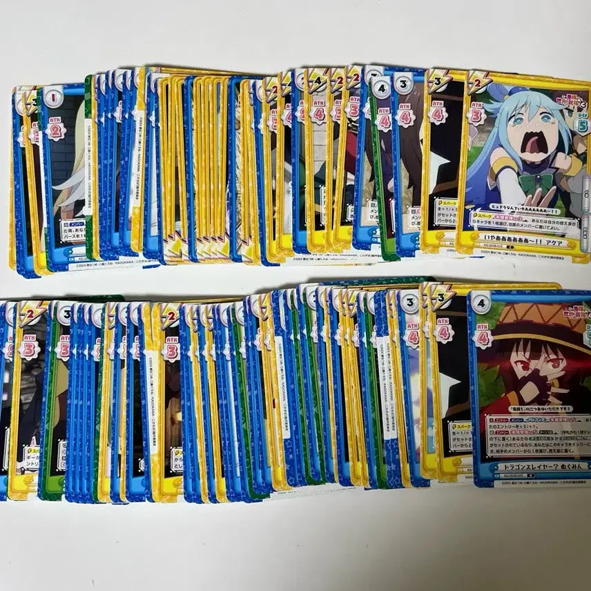 [BUNJANG] KonoSuba: God's Blessing on This Wonderful World! Trading Card Bundle / 코노스바 이 멋진 세계의 축복을 카드 일괄