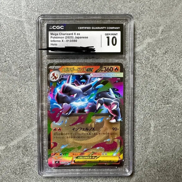 [BUNJANG] Mega Charizard X EX CGC 10 Gem Mint Card / 일판 메가 리자몽X ex cgc 10등급 카드 급쳐!