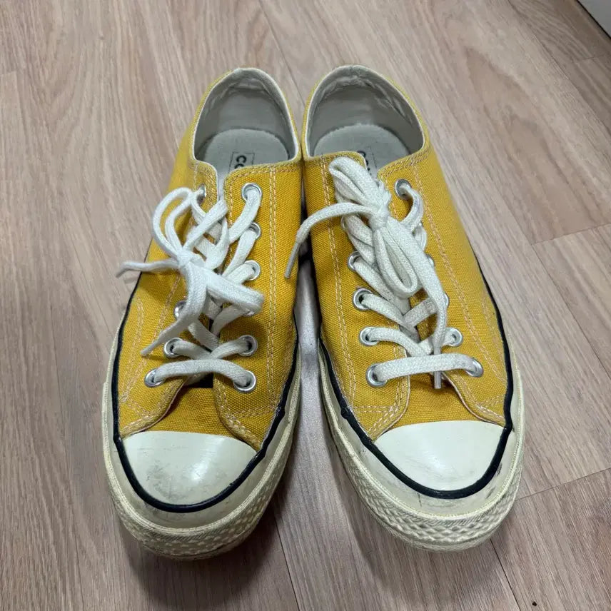 [BUNJANG] Converse Chuck 70 Low Vintage Canvas Sunflower / 컨버스 척 70 로우 빈티지 캔버스 선플라워 245 162063C