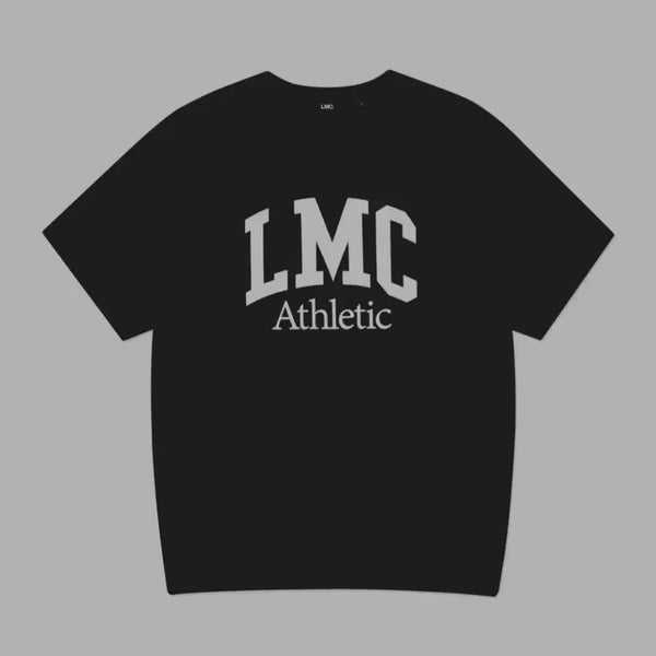 [BUNJANG] LMC Athletic Logo Short Sleeve T-Shirt Black / LMC 반팔 맨투맨 블랙 새상품