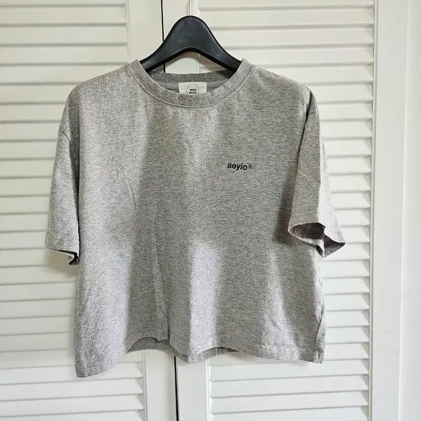[BUNJANG] Aeyio Studio Crop T-Shirt & Regular T-Shirt / 인스타 aeyio studio 크롭 , 일반 반팔티