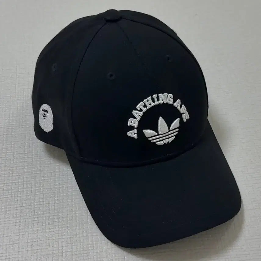 [BUNJANG] Adidas x Bape Baseball Cap Black / 아디다스 x 베이프 베이스볼 캡 블랙 베이프모자 아디다스모자