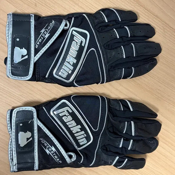 [BUNJANG] Franklin Powerstrap Baseball Batting Gloves - Size S / 프랭클린 파워스트랩 야구 배팅장갑 S