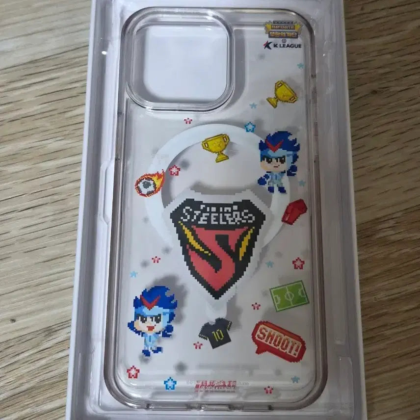 [BUNJANG] Pohang Steelers iPhone 15 Pro Max Phone Case / 포항스틸러스 폰케이스