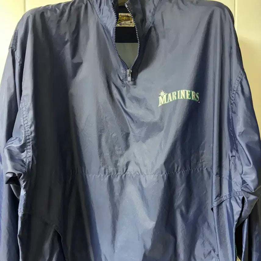 [BUNJANG] Seattle Mariners Warm-up Windbreaker / 시애틀 매리너스 바람막이 웜업