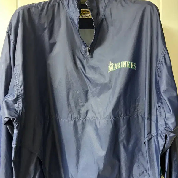 [BUNJANG] Seattle Mariners Warm-up Windbreaker / 시애틀 매리너스 바람막이 웜업