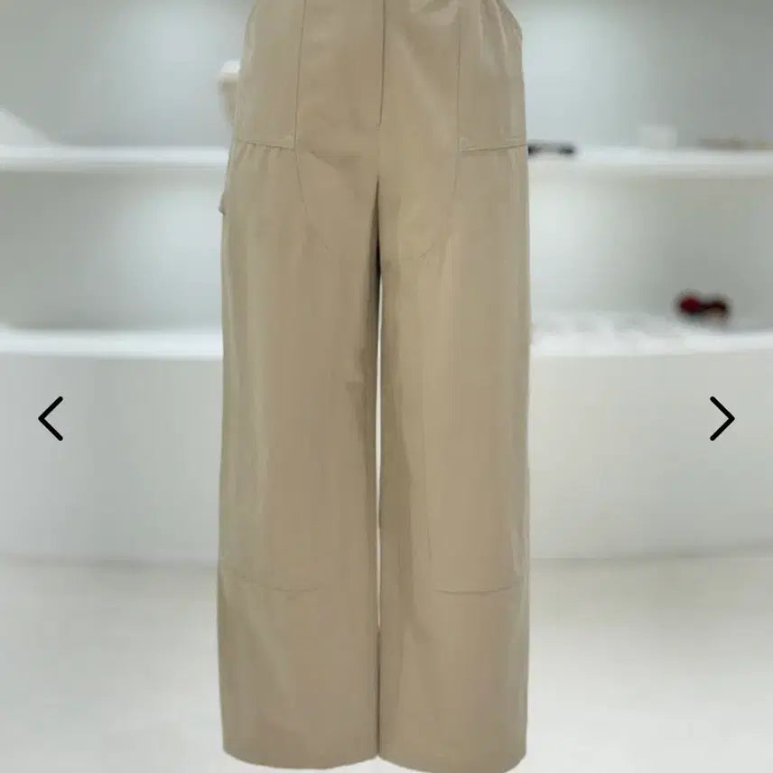 [BUNJANG] DEWL Cotton Pants Beige Size 55 / 듀엘 코튼팬츠 베이지 55