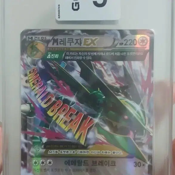 [BUNJANG] M Rayquaza 9 Grade / M레쿠쟈 9등급 팝니다