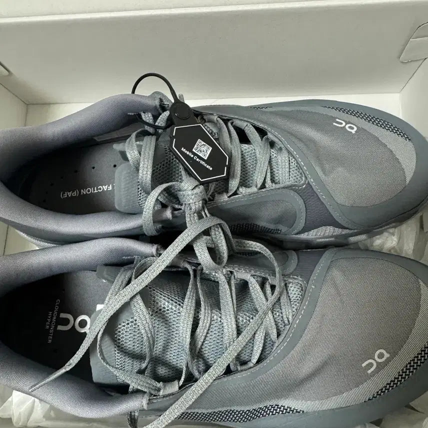 [BUNJANG] On Cloudmonster Hyper Grey Running Shoes / 온 파프 클라우드몬스터 하이퍼 그레이 290