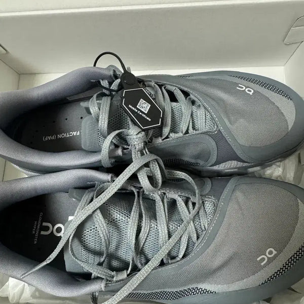 [BUNJANG] On Cloudmonster Hyper Grey Running Shoes / 온 파프 클라우드몬스터 하이퍼 그레이 290